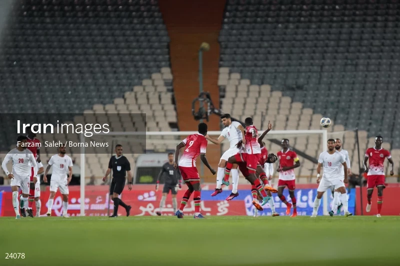 Iran v Kenya friendly football match