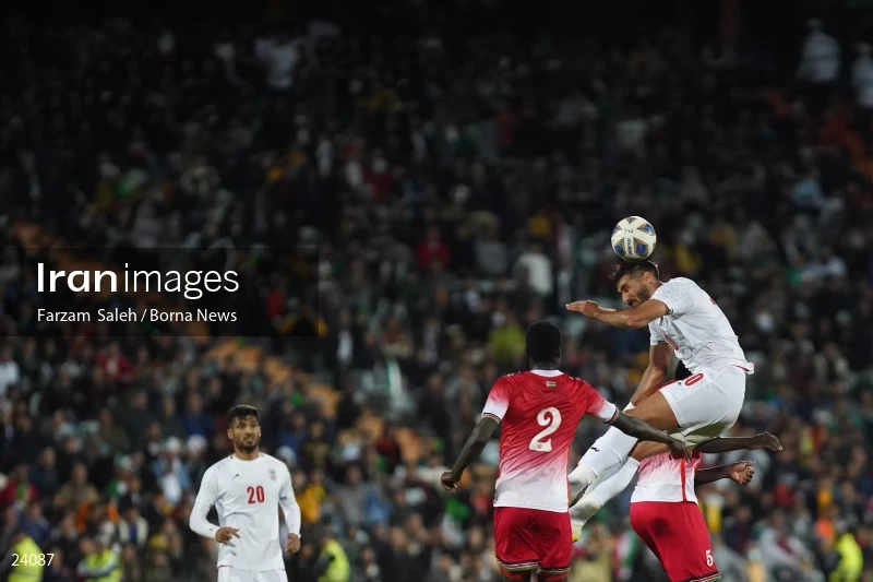 Iran v Kenya friendly football match