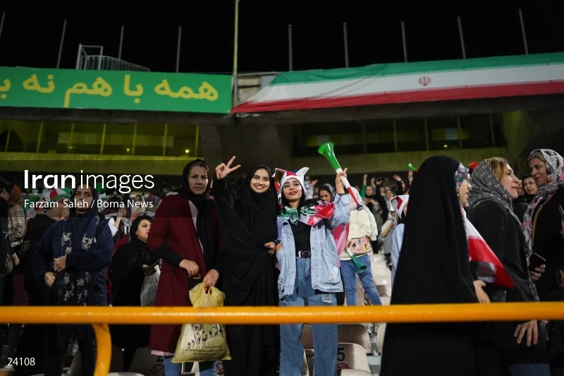 Iran v Kenya friendly football match