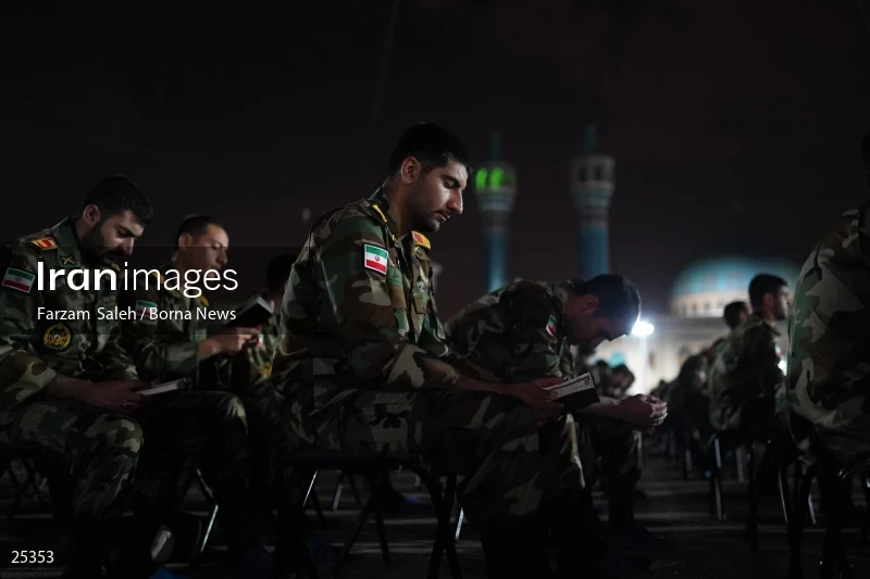 Qadr Night in Imam Ali Army Officer University (21st day of Ramadan)