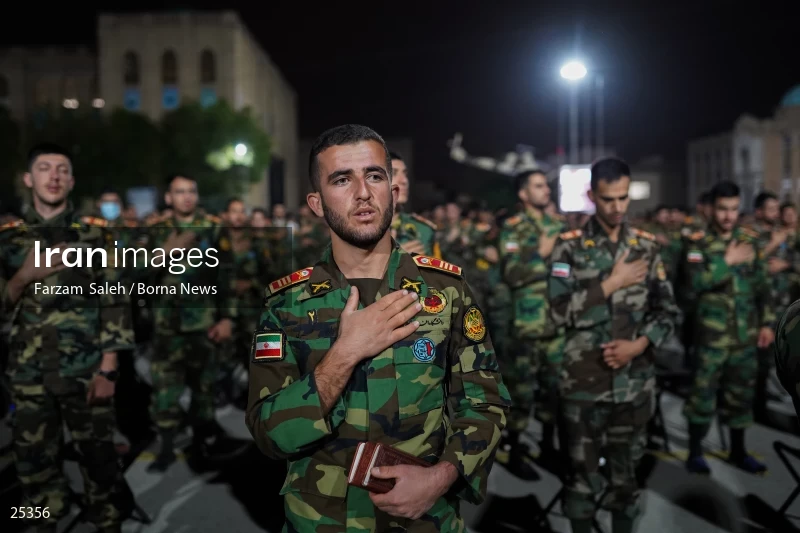 Qadr Night in Imam Ali Army Officer University (21st day of Ramadan)