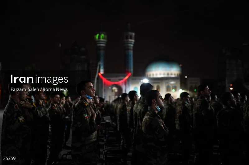 Qadr Night in Imam Ali Army Officer University (21st day of Ramadan)