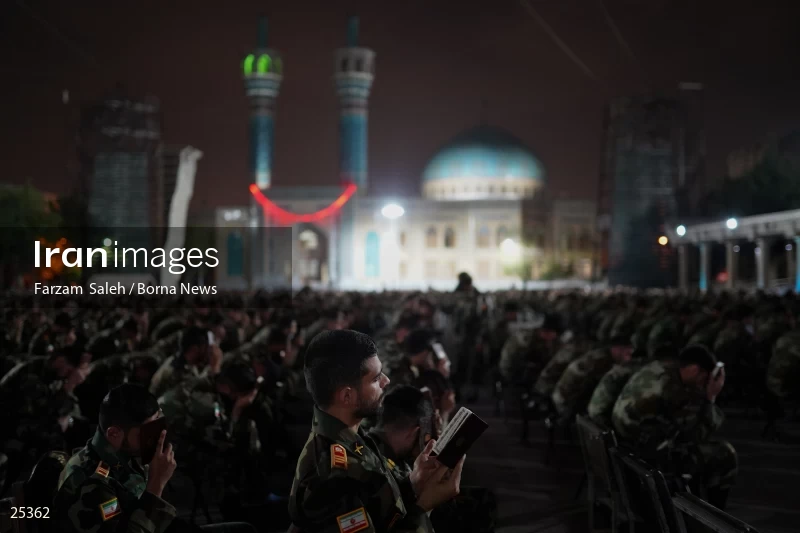 Qadr Night in Imam Ali Army Officer University (21st day of Ramadan)
