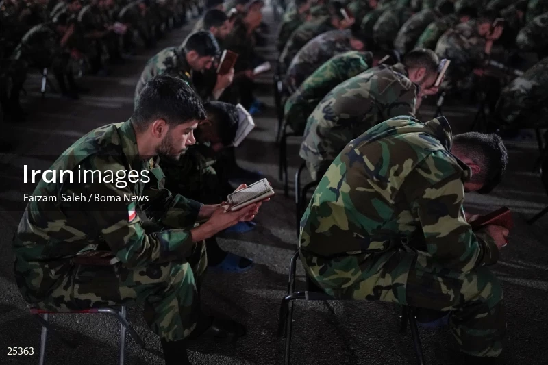 Qadr Night in Imam Ali Army Officer University (21st day of Ramadan)
