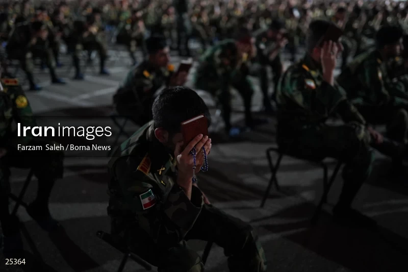 Qadr Night in Imam Ali Army Officer University (21st day of Ramadan)