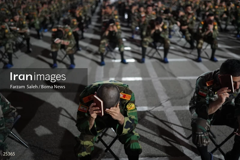 Qadr Night in Imam Ali Army Officer University (21st day of Ramadan)