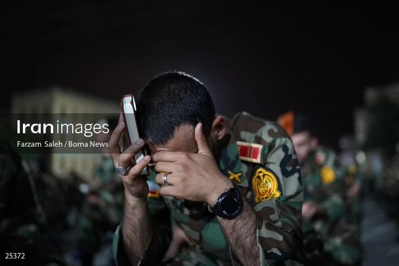 Qadr Night in Imam Ali Army Officer University (21st day of Ramadan)
