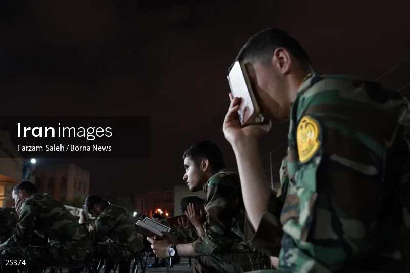 Qadr Night in Imam Ali Army Officer University (21st day of Ramadan)