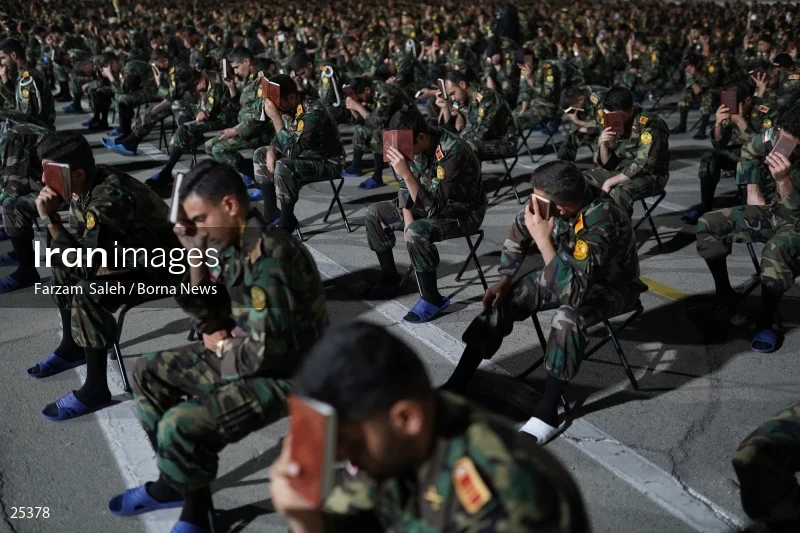 Qadr Night in Imam Ali Army Officer University (21st day of Ramadan)