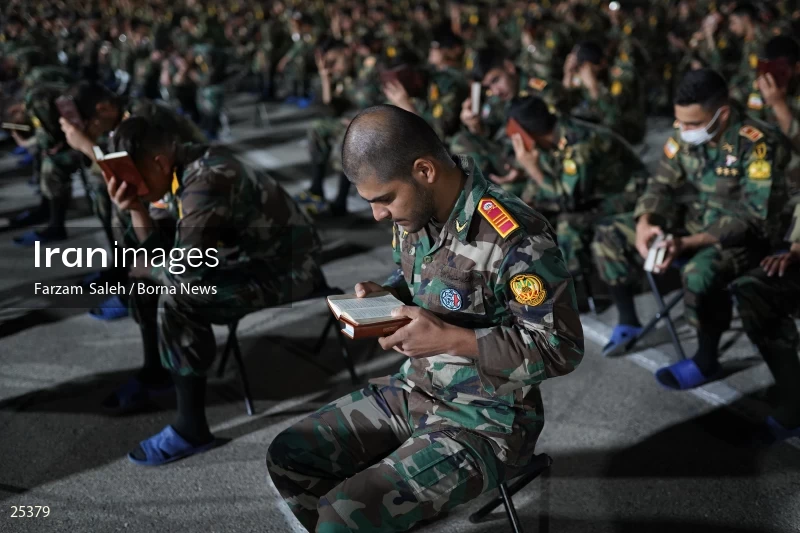 Qadr Night in Imam Ali Army Officer University (21st day of Ramadan)
