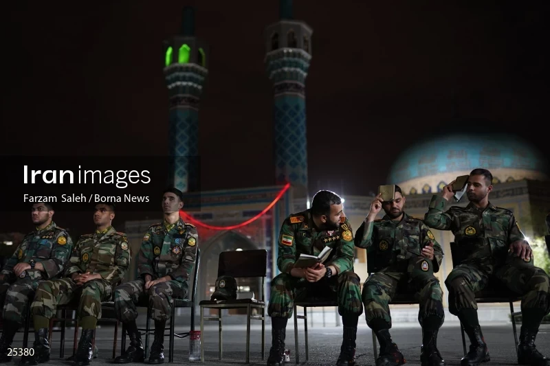 Qadr Night in Imam Ali Army Officer University (21st day of Ramadan)