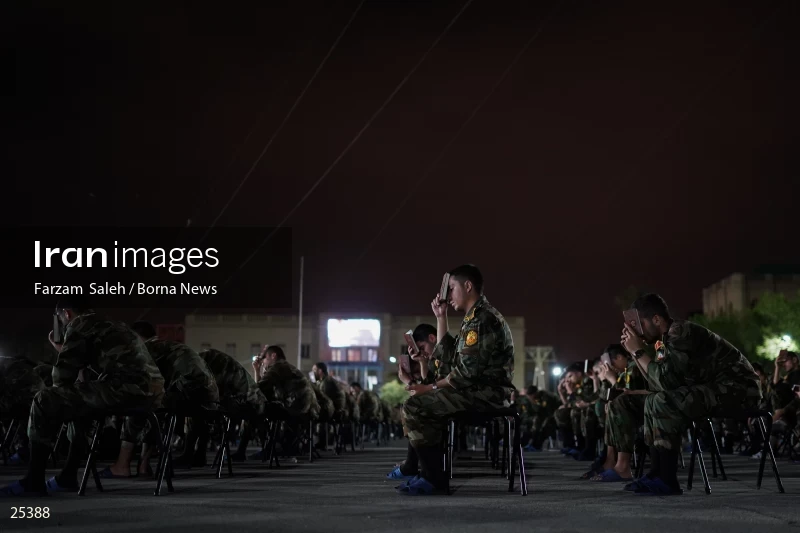 Qadr Night in Imam Ali Army Officer University (21st day of Ramadan)
