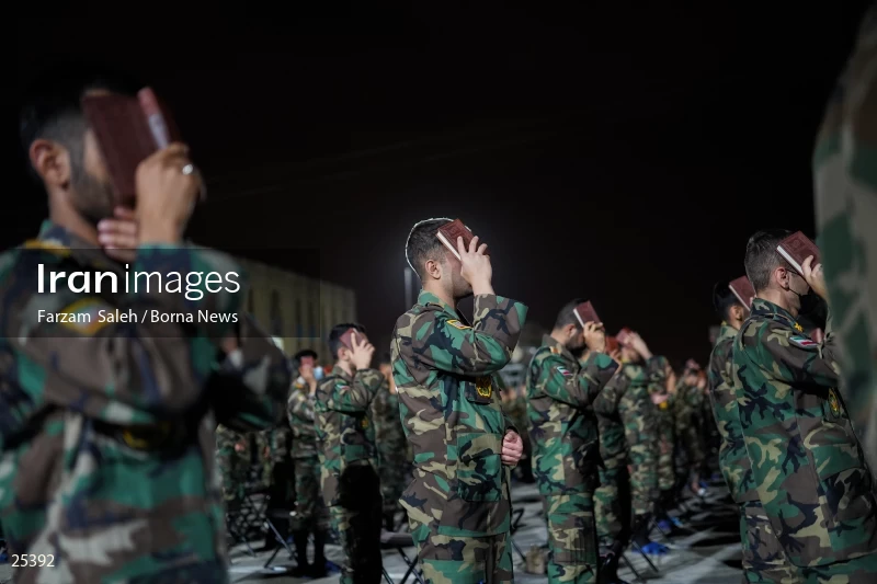 Qadr Night in Imam Ali Army Officer University (21st day of Ramadan)