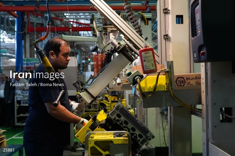 Unveiling of Cadila and Shahin Plus cars at Saipa Automobile Factory