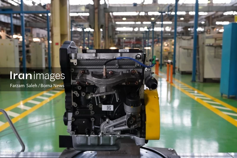 Unveiling of Cadila and Shahin Plus cars at Saipa Automobile Factory