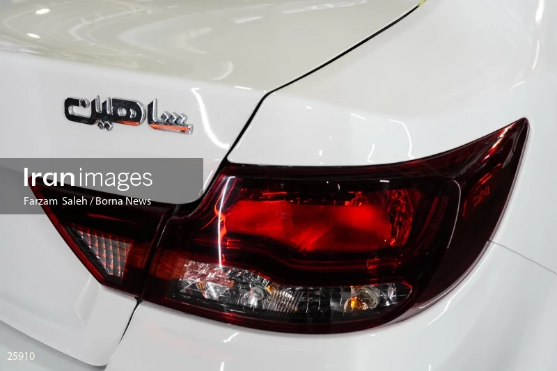 Unveiling of Cadila and Shahin Plus cars at Saipa Automobile Factory