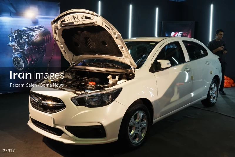 Unveiling of Cadila and Shahin Plus cars at Saipa Automobile Factory
