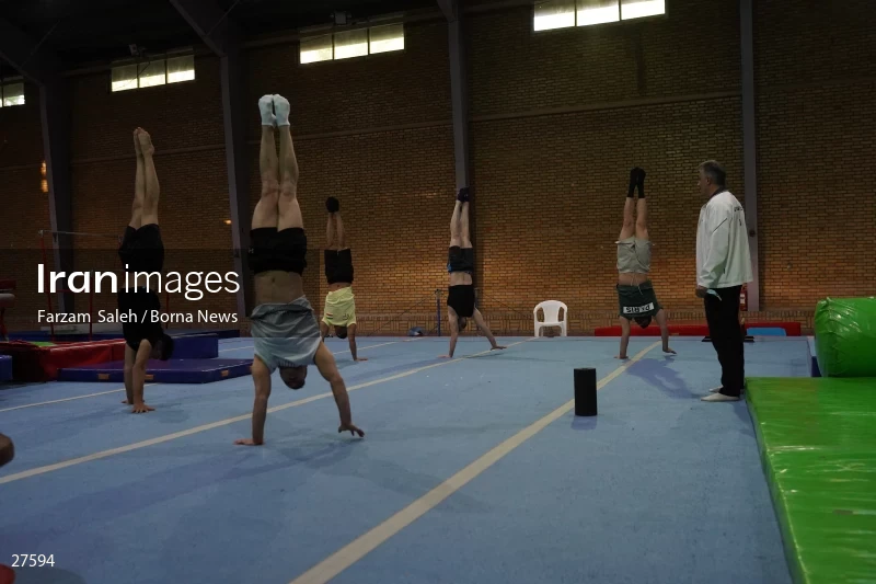 Iranian national gymnastics team camp