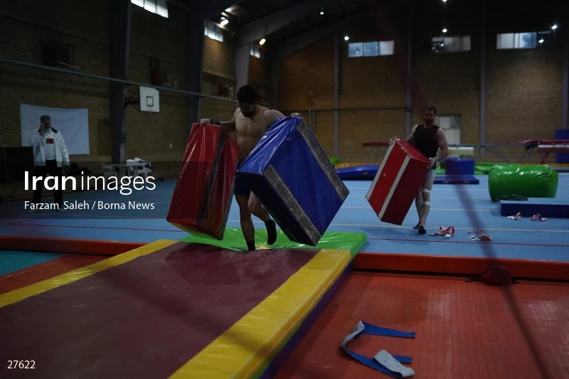 Iranian national gymnastics team camp