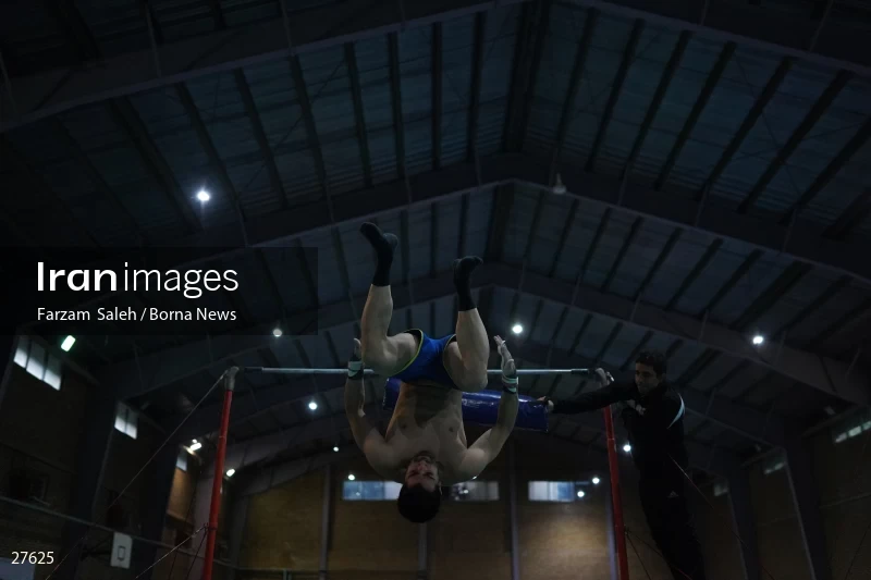 Iranian national gymnastics team camp