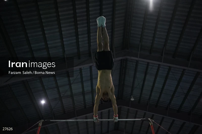 Iranian national gymnastics team camp