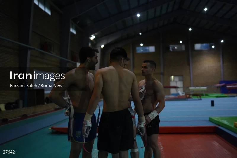 Iranian national gymnastics team camp