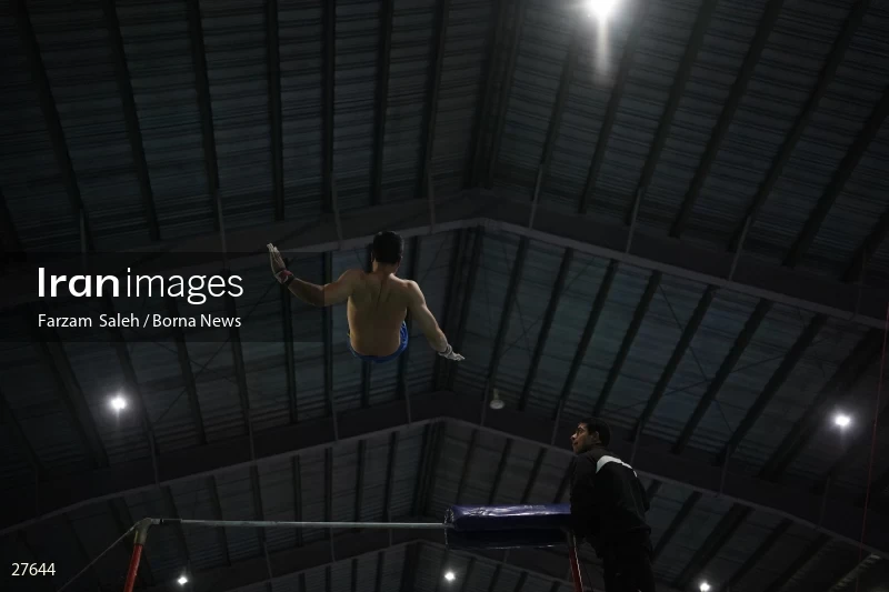Iranian national gymnastics team camp