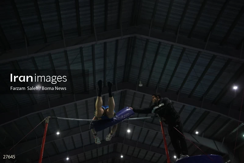 Iranian national gymnastics team camp