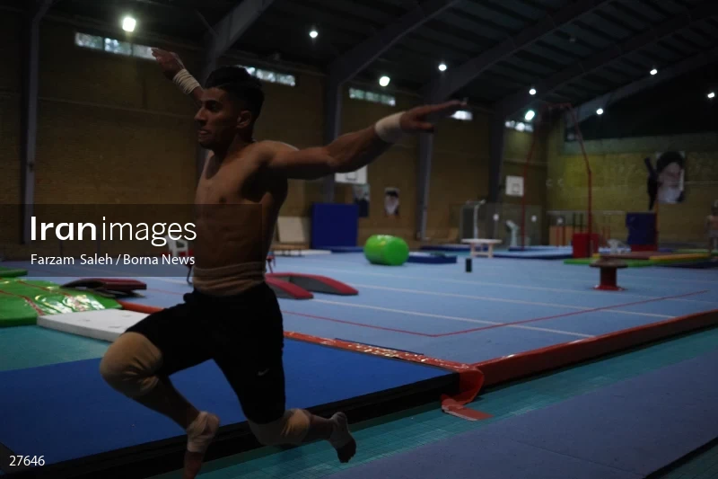 Iranian national gymnastics team camp