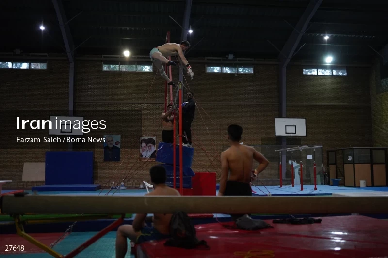 Iranian national gymnastics team camp