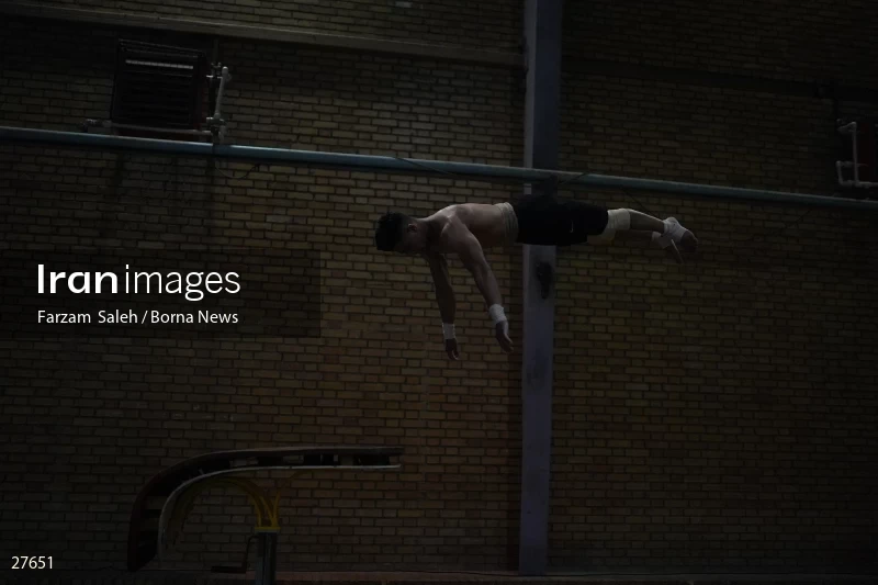 Iranian national gymnastics team camp