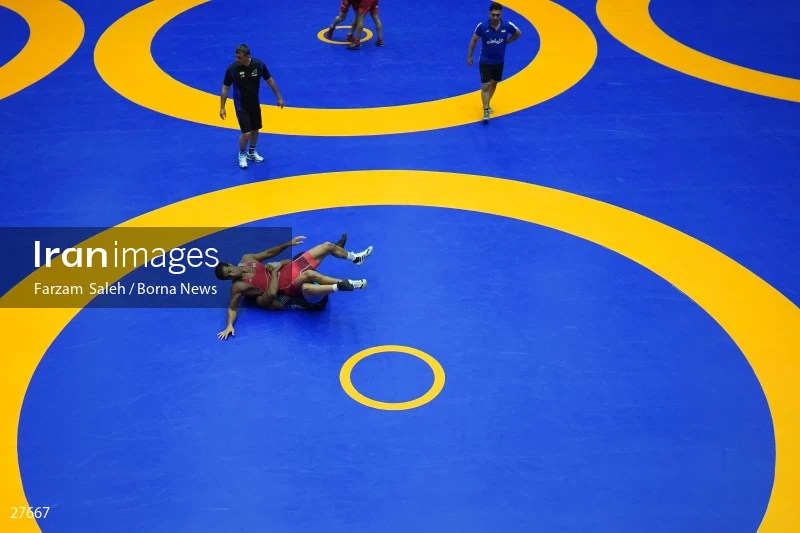 National Greco-Roman wrestling team camp