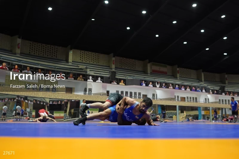 National Greco-Roman wrestling team camp