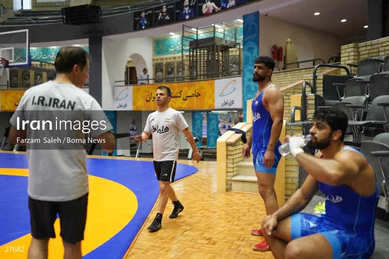 National Greco-Roman wrestling team camp