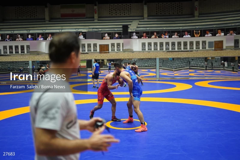National Greco-Roman wrestling team camp