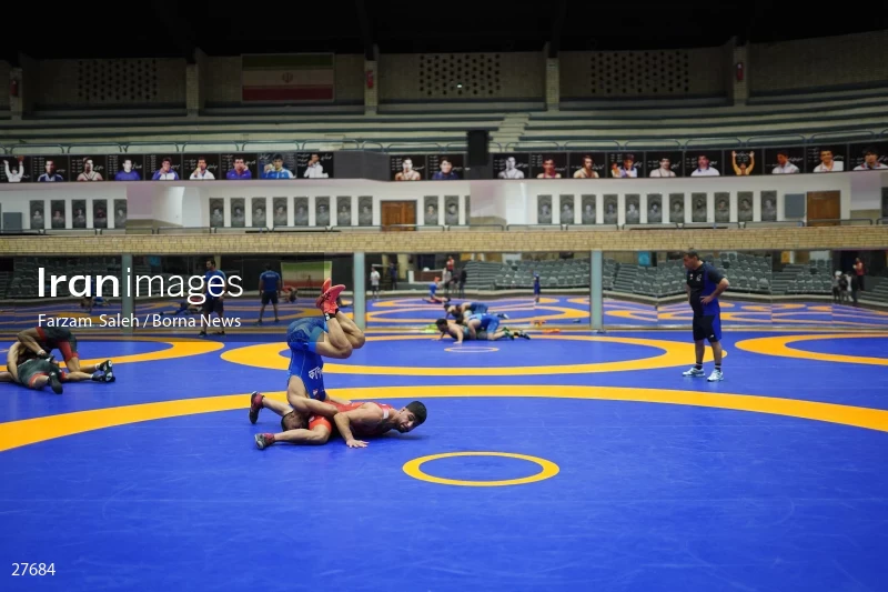 National Greco-Roman wrestling team camp