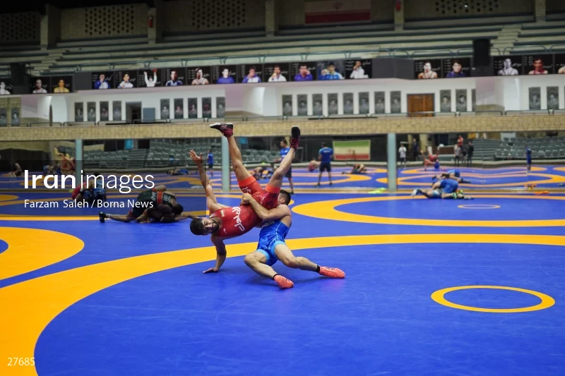 National Greco-Roman wrestling team camp
