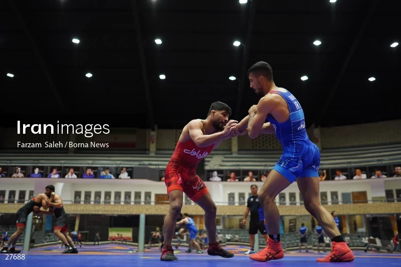 National Greco-Roman wrestling team camp
