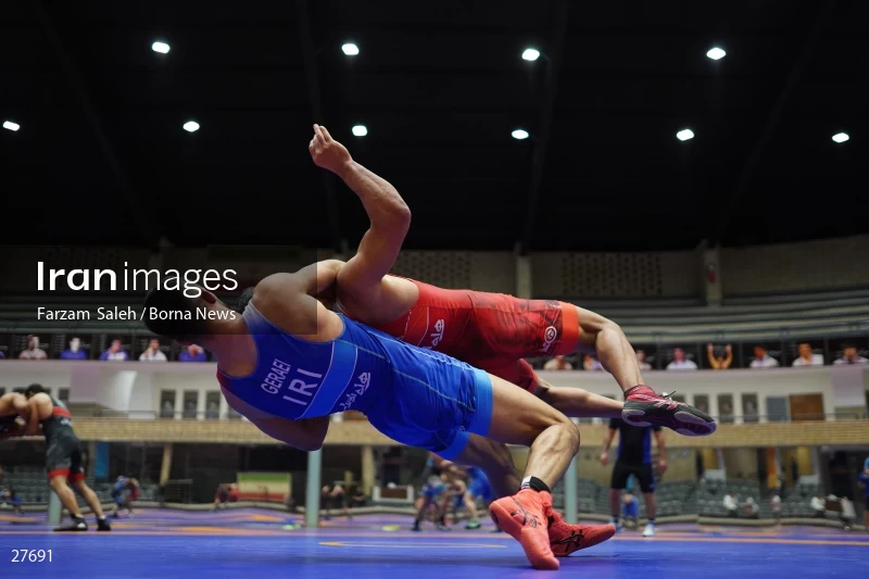 National Greco-Roman wrestling team camp