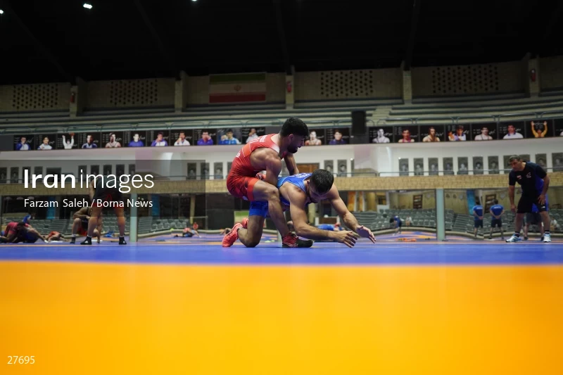 National Greco-Roman wrestling team camp
