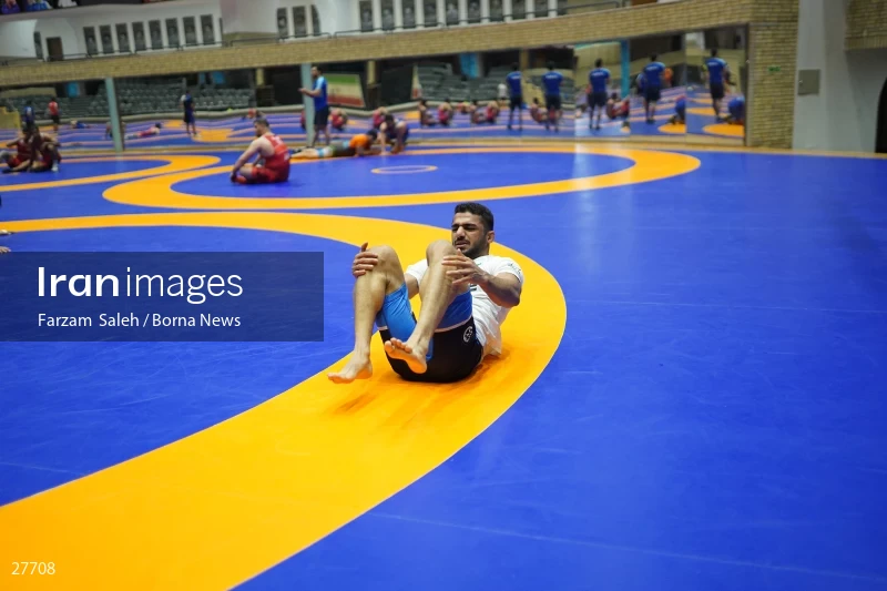 National Greco-Roman wrestling team camp