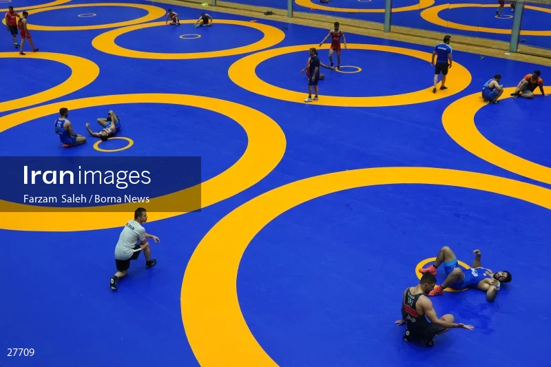 National Greco-Roman wrestling team camp