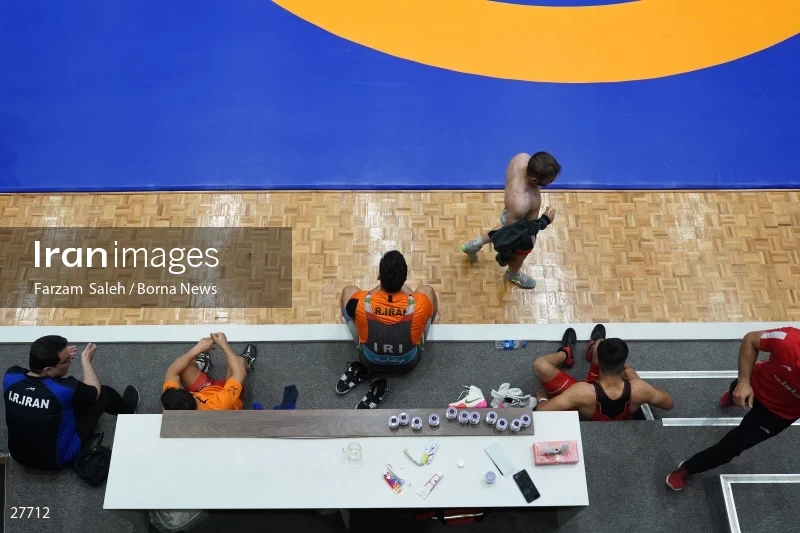 National Greco-Roman wrestling team camp