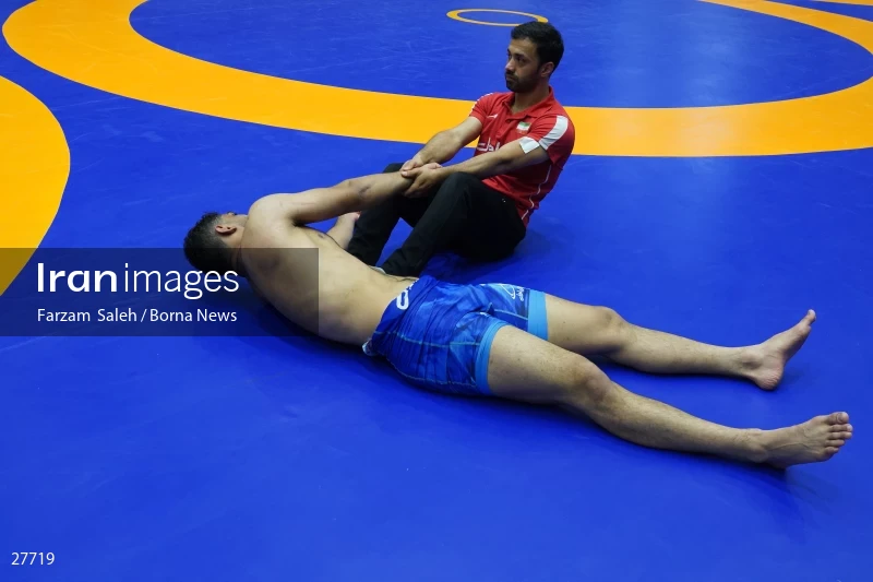 National Greco-Roman wrestling team camp