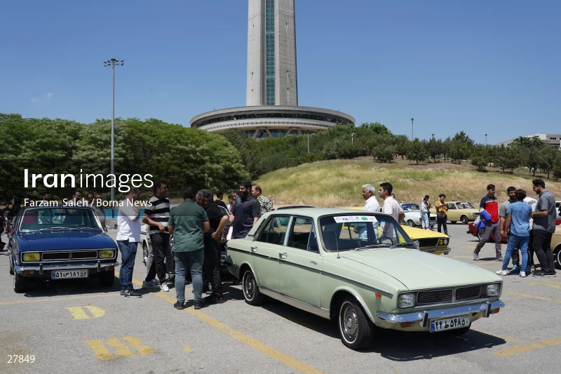 Paykan Lovers gathering in Tehran