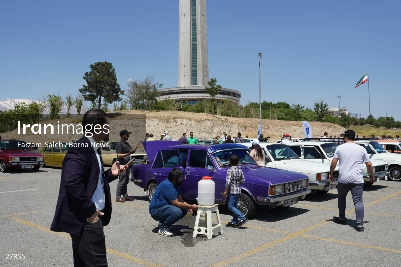 Paykan Lovers gathering in Tehran