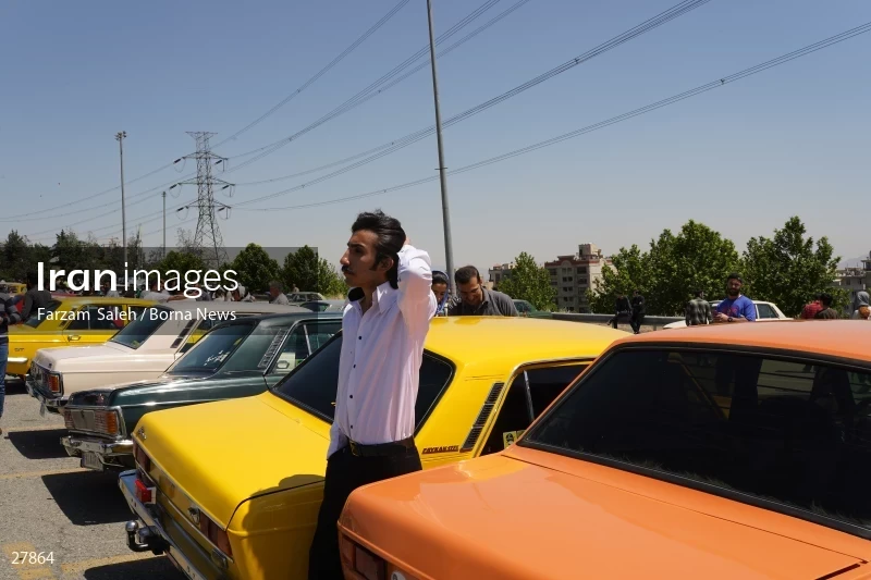 Paykan Lovers gathering in Tehran