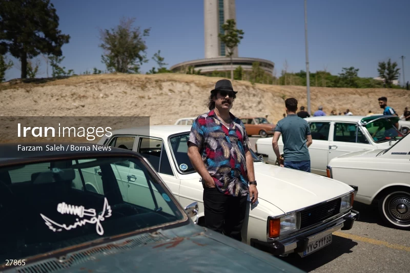 Paykan Lovers gathering in Tehran