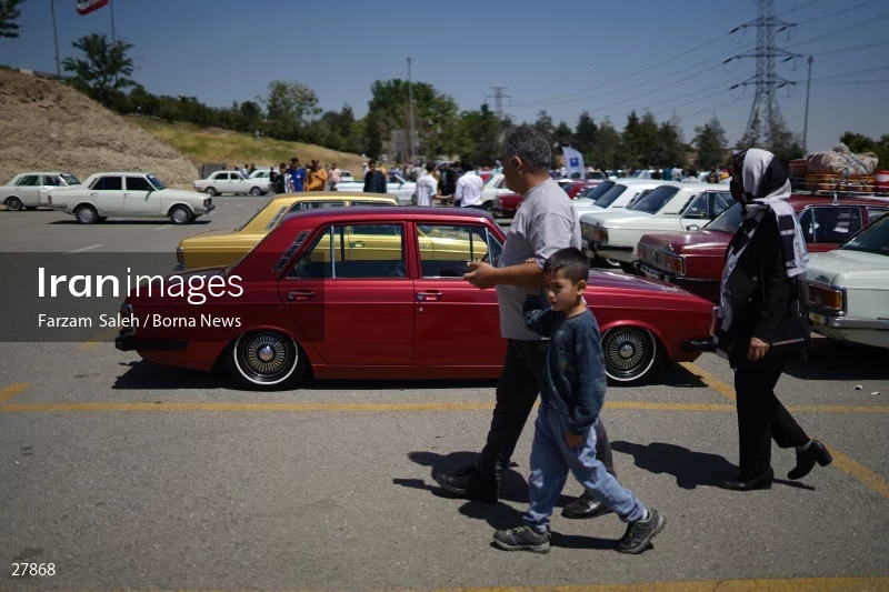 Paykan Lovers gathering in Tehran