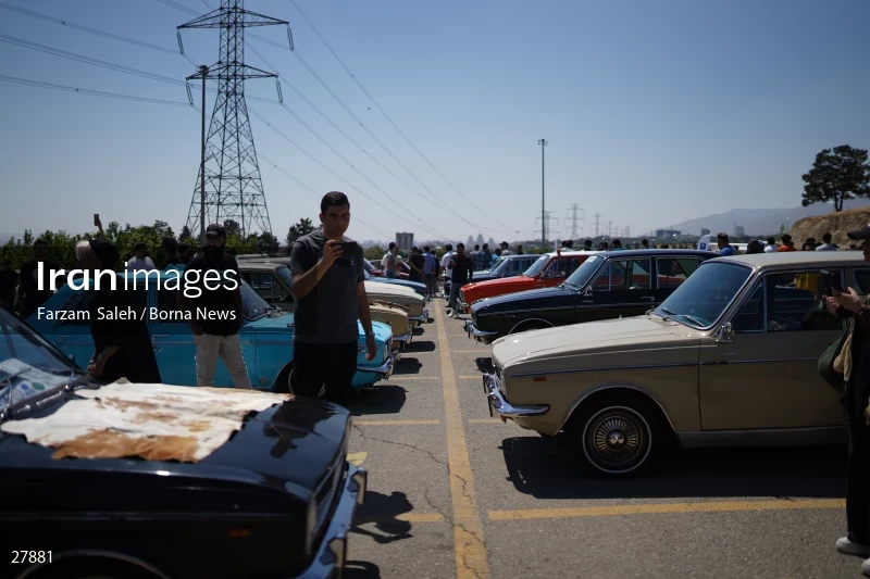 Paykan Lovers gathering in Tehran